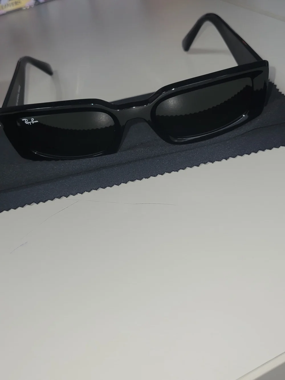 RAYBAN KILIANE Black RB4395 Rectangular Sunglasses